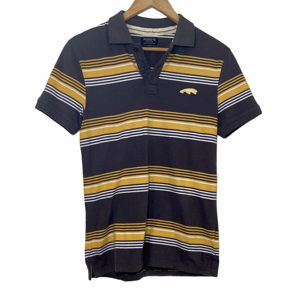 Jack & Jones Vintage Striped Rugby Polo Shirt XS - Picture 1 of 7